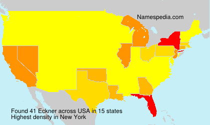 Surname Eckner in USA Surname Eckner in USA