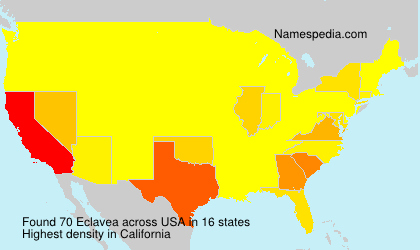 Surname Eclavea in USA Surname Eclavea in USA
