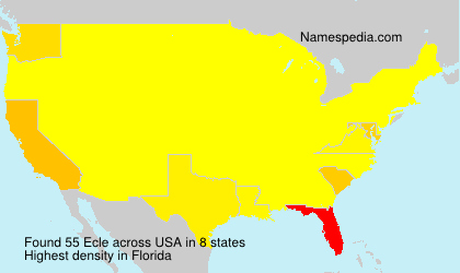 Surname Ecle in USA Surname Ecle in USA
