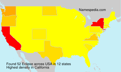 Surname Eclipse in USA Surname Eclipse in USA