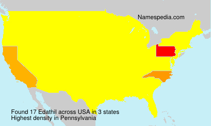 Surname Edathil in USA Surname Edathil in USA
