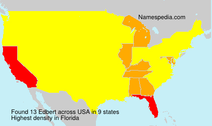 Surname Edbert in USA Surname Edbert in USA