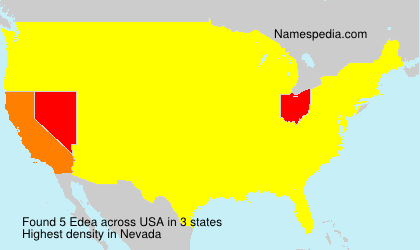 Surname Edea in USA Surname Edea in USA