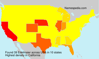 Surname Edelmaier in USA Surname Edelmaier in USA