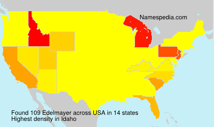 Surname Edelmayer in USA Surname Edelmayer in USA