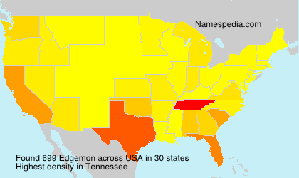 Surname Edgemon in USA Surname Edgemon in USA