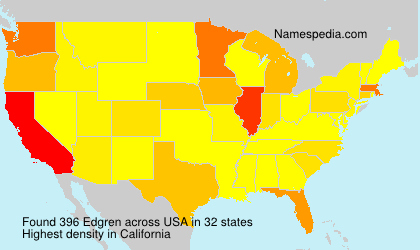 Surname Edgren in USA Surname Edgren in USA
