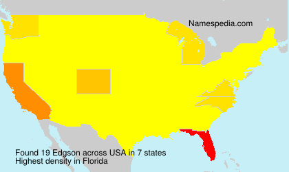 Surname Edgson in USA Surname Edgson in USA