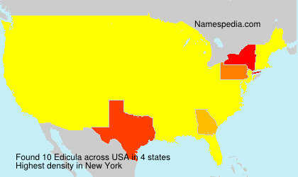 Surname Edicula in USA Surname Edicula in USA