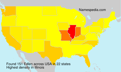 Surname Edlen in USA Surname Edlen in USA