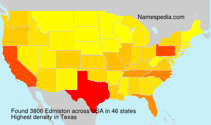 Surname Edmiston in USA Surname Edmiston in USA