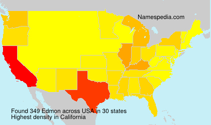 Surname Edmon in USA Surname Edmon in USA