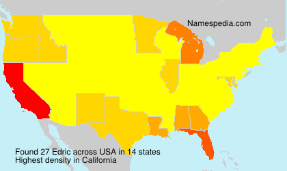 Surname Edric in USA Surname Edric in USA