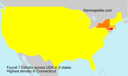 Surname Edricks in USA Surname Edricks in USA