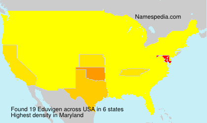 Surname Eduvigen in USA Surname Eduvigen in USA