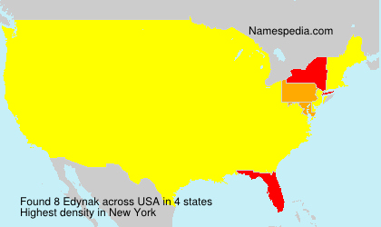 Surname Edynak in USA Surname Edynak in USA