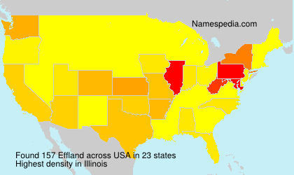Surname Effland in USA Surname Effland in USA