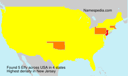 Surname Effy in USA Surname Effy in USA