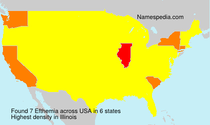 Surname Efthemia in USA Surname Efthemia in USA