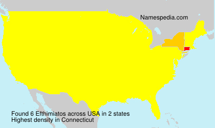 Surname Efthimiatos in USA Surname Efthimiatos in USA