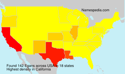 Surname Egans in USA Surname Egans in USA