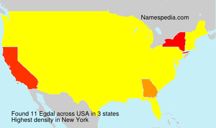 Surname Egdal in USA Surname Egdal in USA