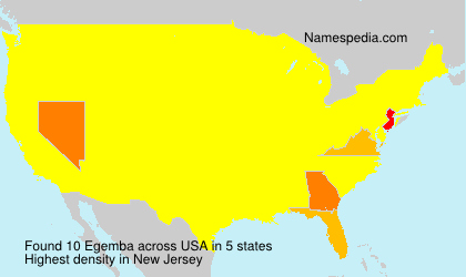 Surname Egemba in USA Surname Egemba in USA