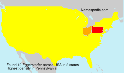 Surname Eggerstorfer in USA Surname Eggerstorfer in USA