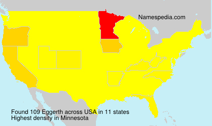 Surname Eggerth in USA Surname Eggerth in USA