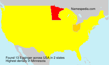Surname Egginger in USA Surname Egginger in USA