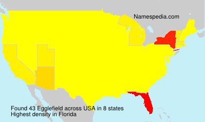 Surname Egglefield in USA Surname Egglefield in USA