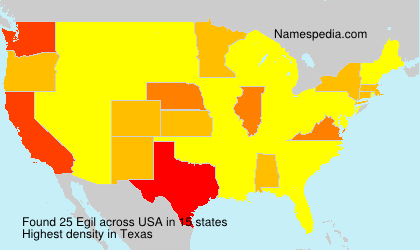 Surname Egil in USA Surname Egil in USA