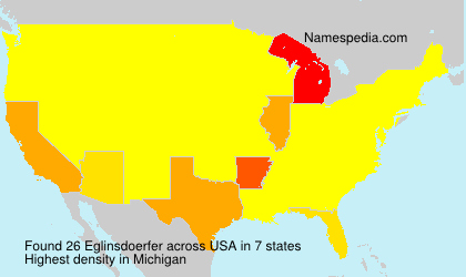 Surname Eglinsdoerfer in USA Surname Eglinsdoerfer in USA