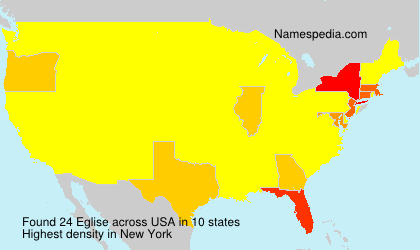 Surname Eglise in USA Surname Eglise in USA