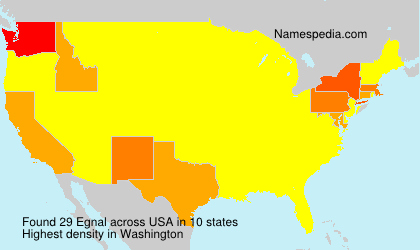 Surname Egnal in USA Surname Egnal in USA