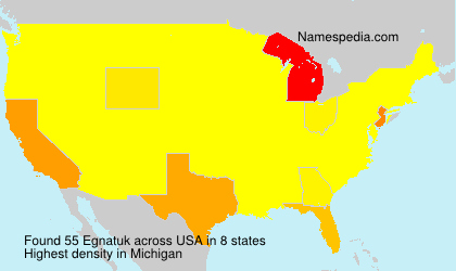 Surname Egnatuk in USA Surname Egnatuk in USA