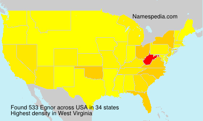 Surname Egnor in USA Surname Egnor in USA