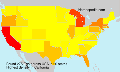 Surname Ego in USA Surname Ego in USA