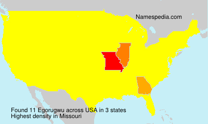 Surname Egorugwu in USA Surname Egorugwu in USA