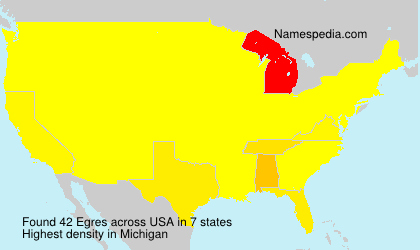 Surname Egres in USA Surname Egres in USA