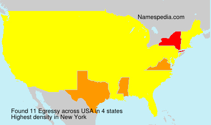 Surname Egressy in USA Surname Egressy in USA