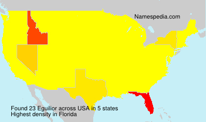 Surname Eguilior in USA Surname Eguilior in USA