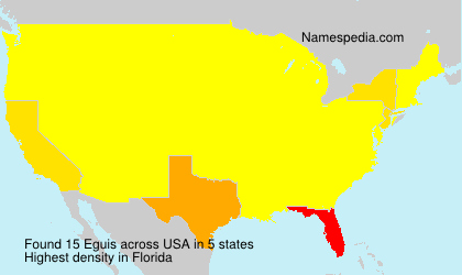 Surname Eguis in USA Surname Eguis in USA