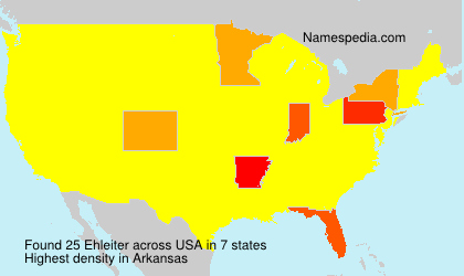 Surname Ehleiter in USA Surname Ehleiter in USA