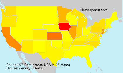 Surname Ehm in USA Surname Ehm in USA