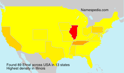 Surname Ehrat in USA Surname Ehrat in USA