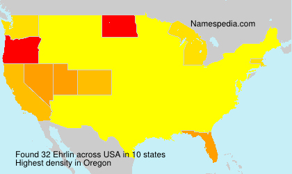 Surname Ehrlin in USA Surname Ehrlin in USA