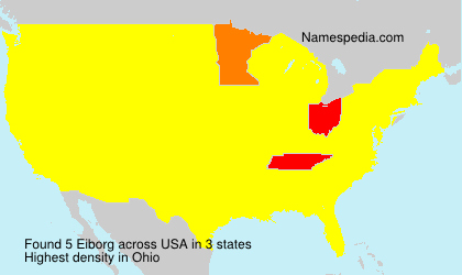 Surname Eiborg in USA Surname Eiborg in USA