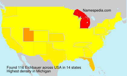 Surname Eichbauer in USA Surname Eichbauer in USA