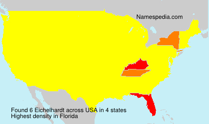 Surname Eichelhardt in USA Surname Eichelhardt in USA